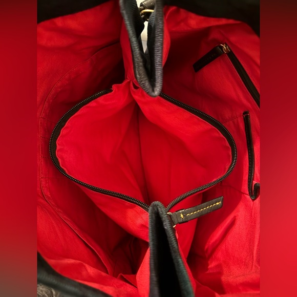 DOONEY & BOURKE GREEN & BROWN TOTE - Picture 6 of 6